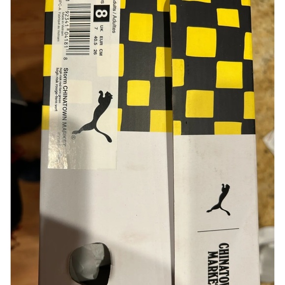 PUMA Storm x Chinatown Market Risk Red Fern Green Size 8 - Picture 3 of 3